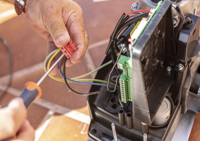 garage door opener wiring