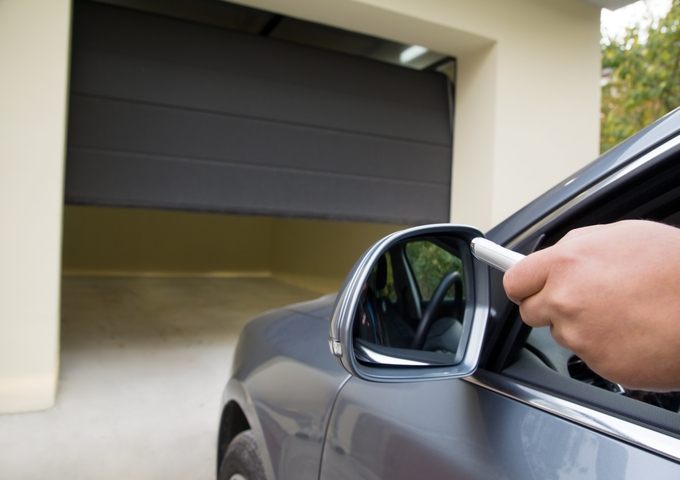 how to sync garage door opener