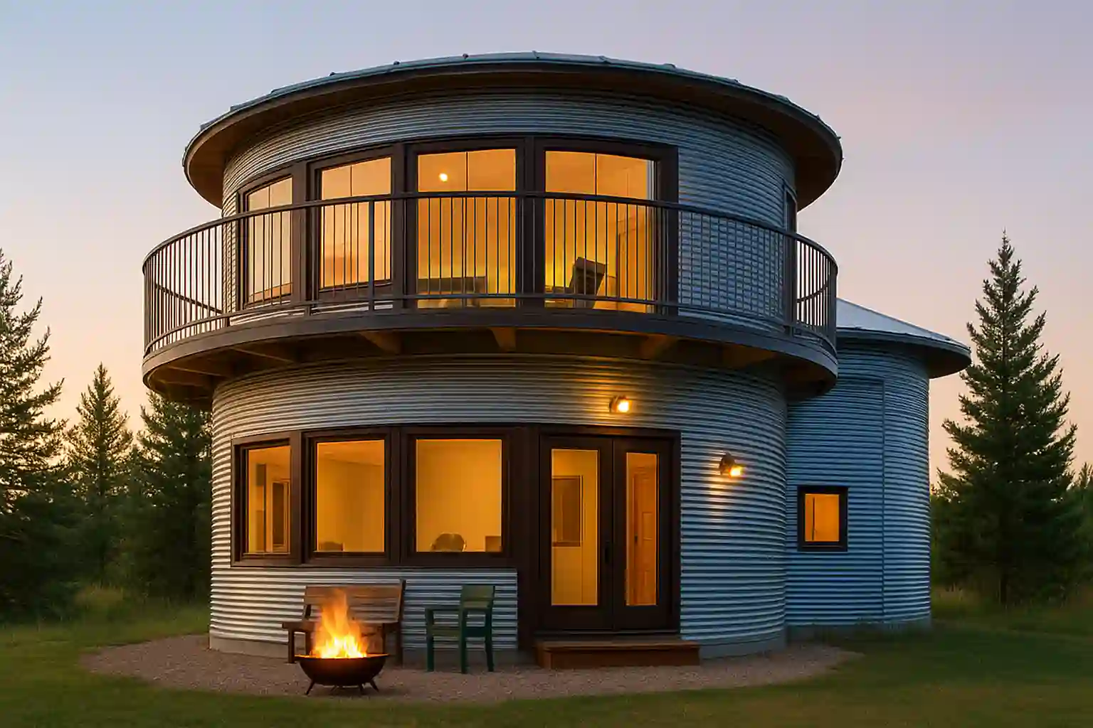 Grain Bin House Designs